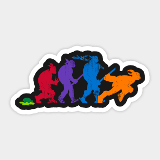 Turtles Evolution Sticker